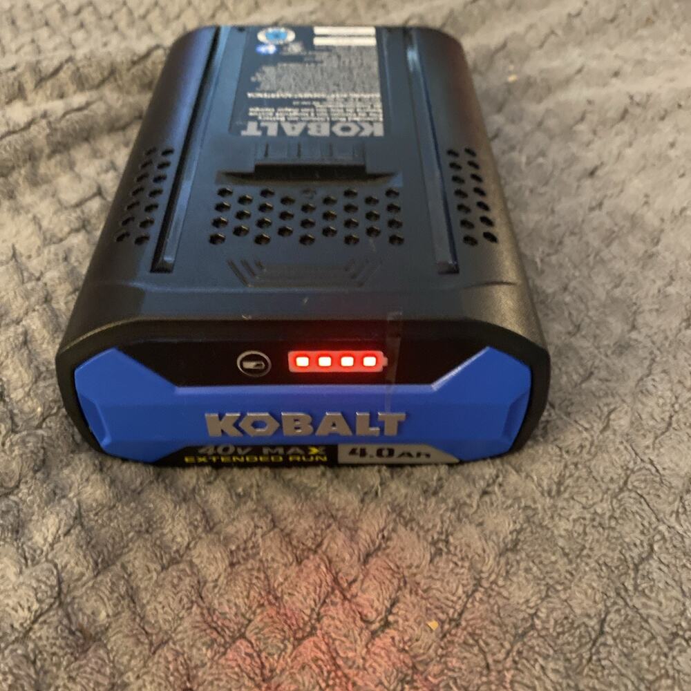 Kobalt 40 Volt 4.0Ah Max Extended Run Li-Ion Battery Parts Not Working
